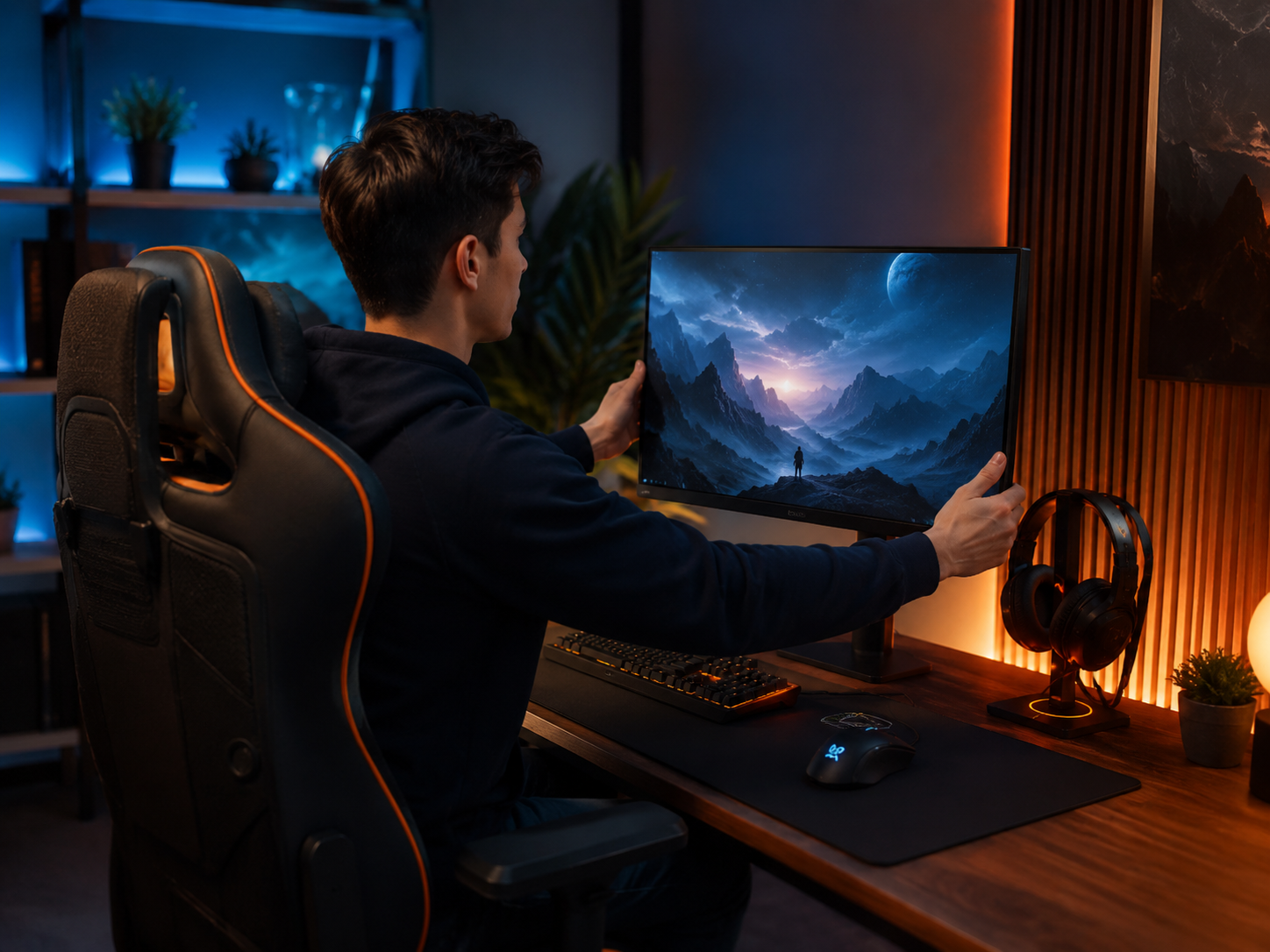 Elegir monitor y comodidad para el setup